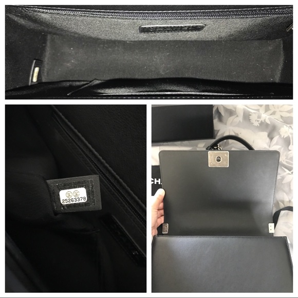 Chanel boy new medium w/ruthenium hardware - Picture 3 of 8